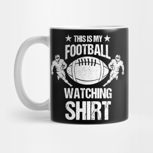 This Is My Football Watching Football Fan Mug